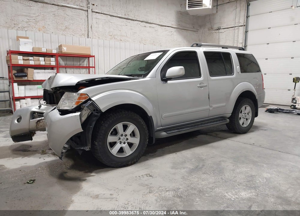2011 NISSAN PATHFINDER SV VIN: 5N1AR1NB4BC627016