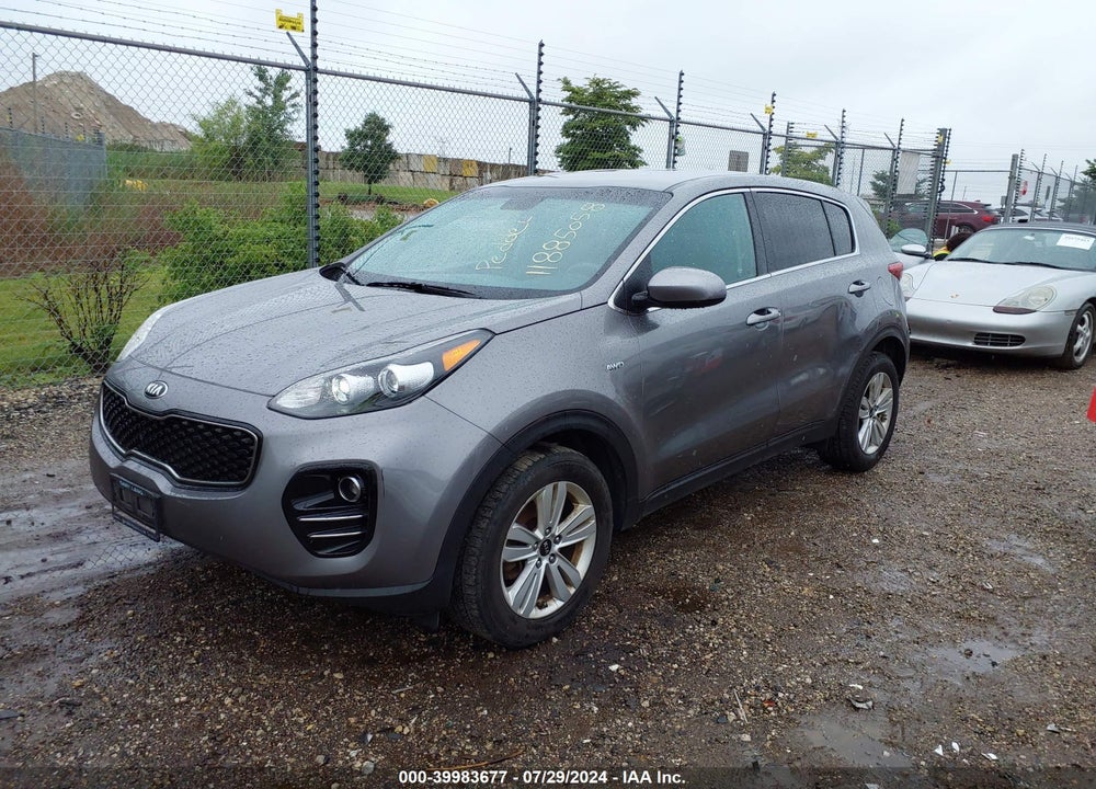 2017 KIA SPORTAGE LX VIN: KNDPMCAC4H7287729