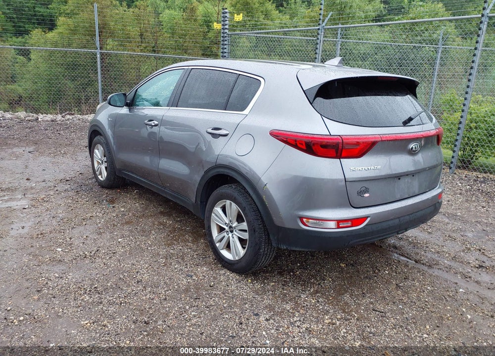 2017 KIA SPORTAGE LX VIN: KNDPMCAC4H7287729