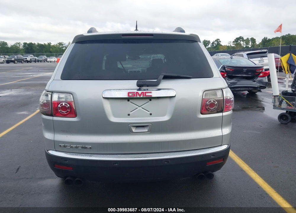 2012 GMC ACADIA SLT-1 VIN: 1GKKRREDXCJ323487