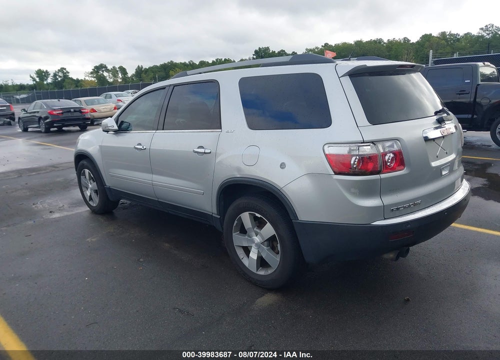 2012 GMC ACADIA SLT-1 VIN: 1GKKRREDXCJ323487