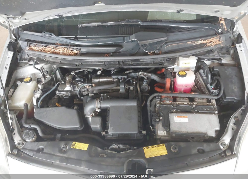 2011 TOYOTA PRIUS TWO VIN: JTDKN3DU9B0264846