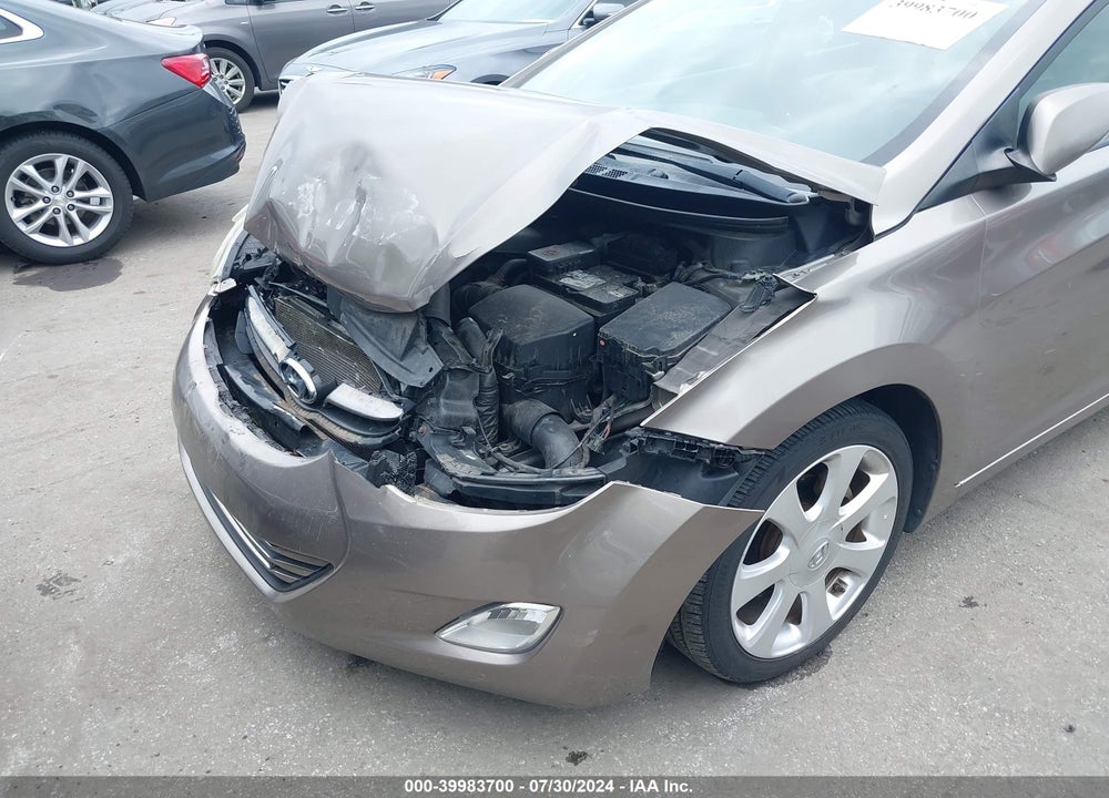 2012 HYUNDAI ELANTRA LIMITED VIN: 5NPDH4AE2CH101589
