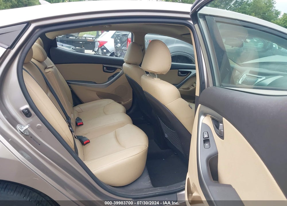 2012 HYUNDAI ELANTRA LIMITED VIN: 5NPDH4AE2CH101589