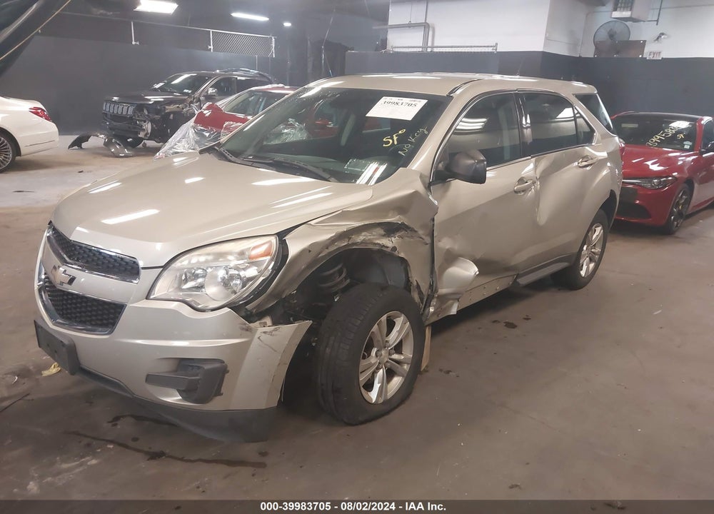 2013 CHEVROLET EQUINOX LS VIN: 2GNFLCEK0D6361388