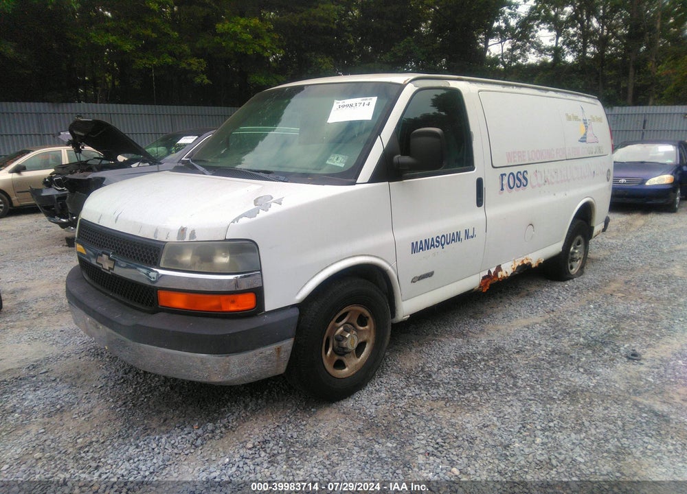 2003 CHEVROLET EXPRESS VIN: 1GCFH25T131166933