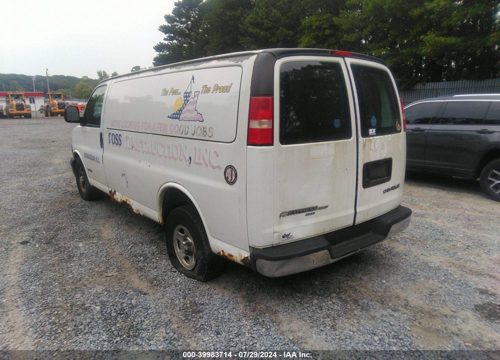 2003 CHEVROLET EXPRESS VIN: 1GCFH25T131166933