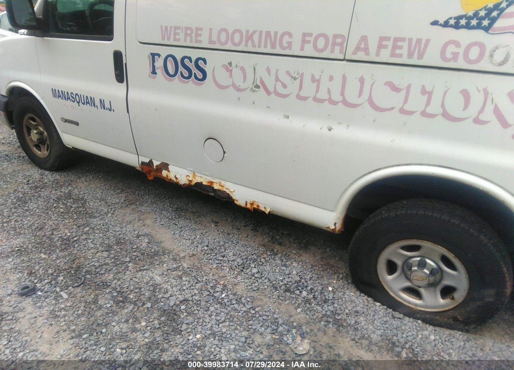 2003 CHEVROLET EXPRESS VIN: 1GCFH25T131166933