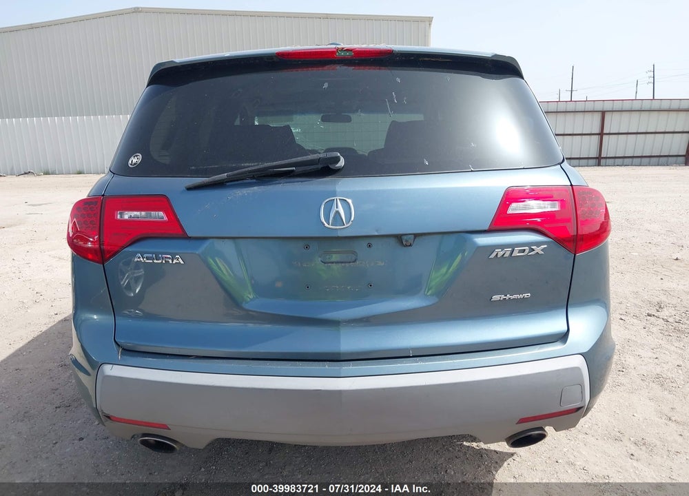 2007 ACURA MDX TECHNOLOGY PACKAGE VIN: 2HNYD28437H547726
