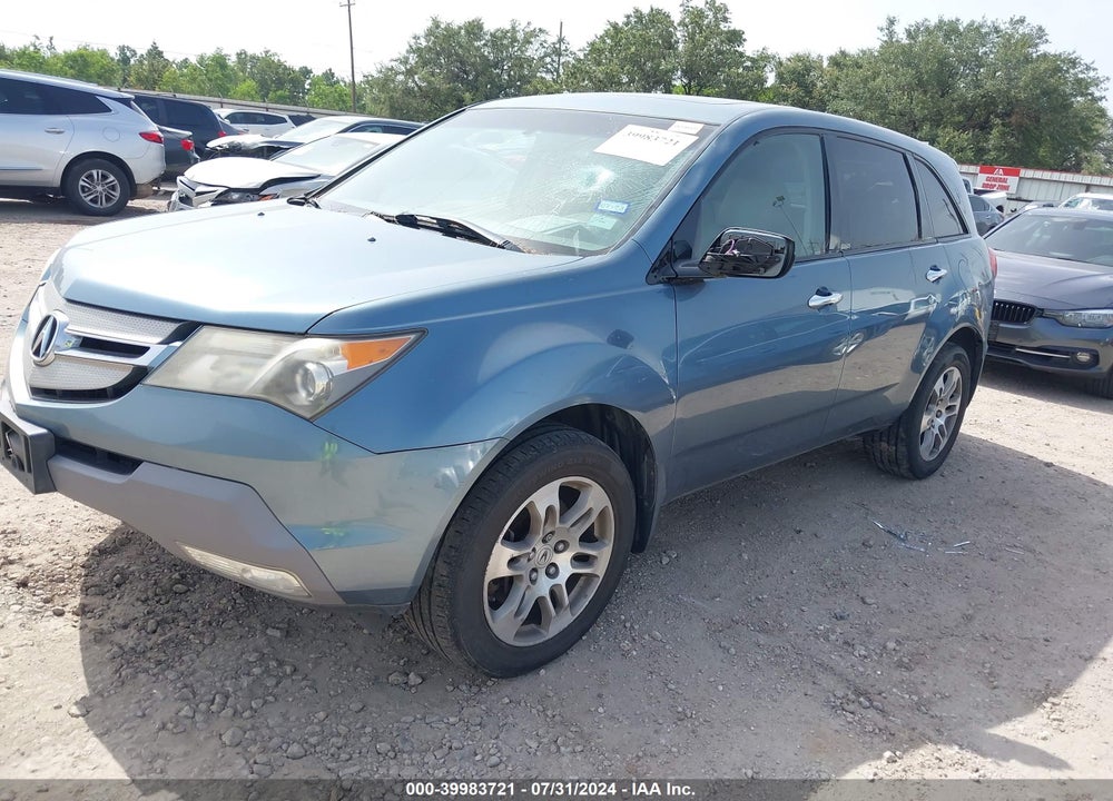 2007 ACURA MDX TECHNOLOGY PACKAGE VIN: 2HNYD28437H547726