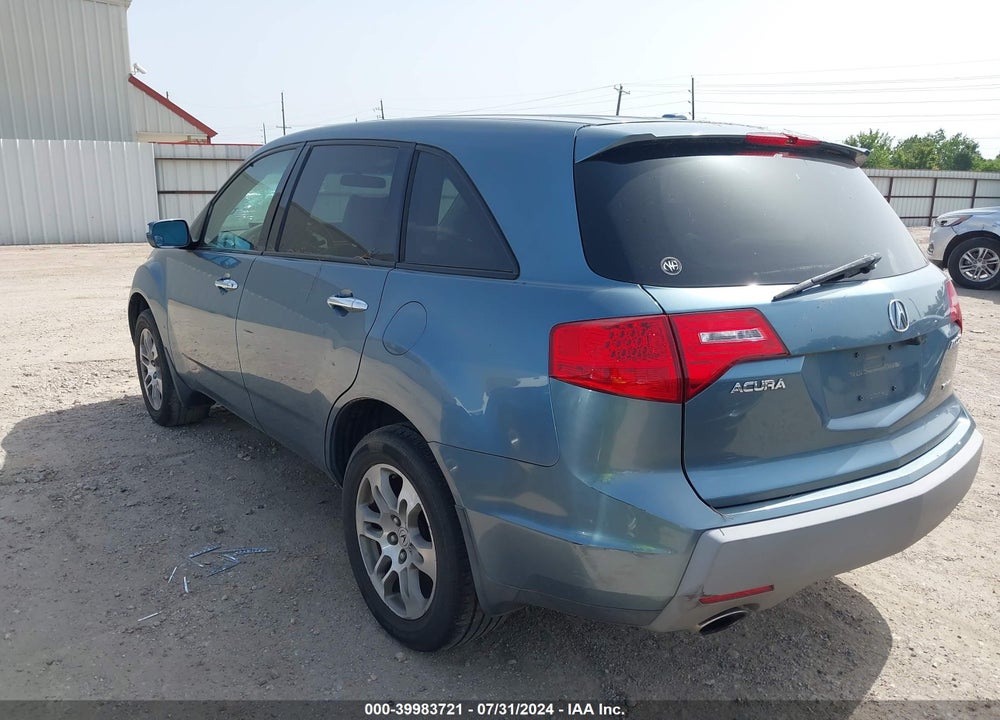 2007 ACURA MDX TECHNOLOGY PACKAGE VIN: 2HNYD28437H547726