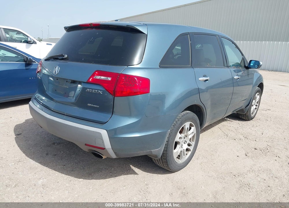 2007 ACURA MDX TECHNOLOGY PACKAGE VIN: 2HNYD28437H547726