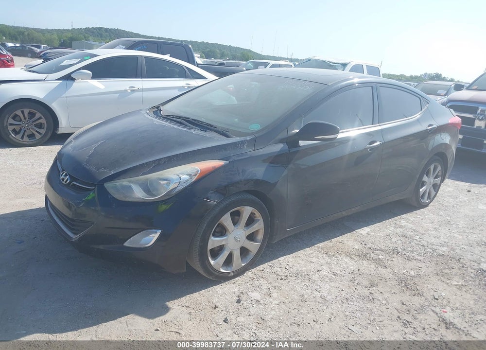 2013 HYUNDAI ELANTRA LIMITED VIN: 5NPDH4AE1DH338916