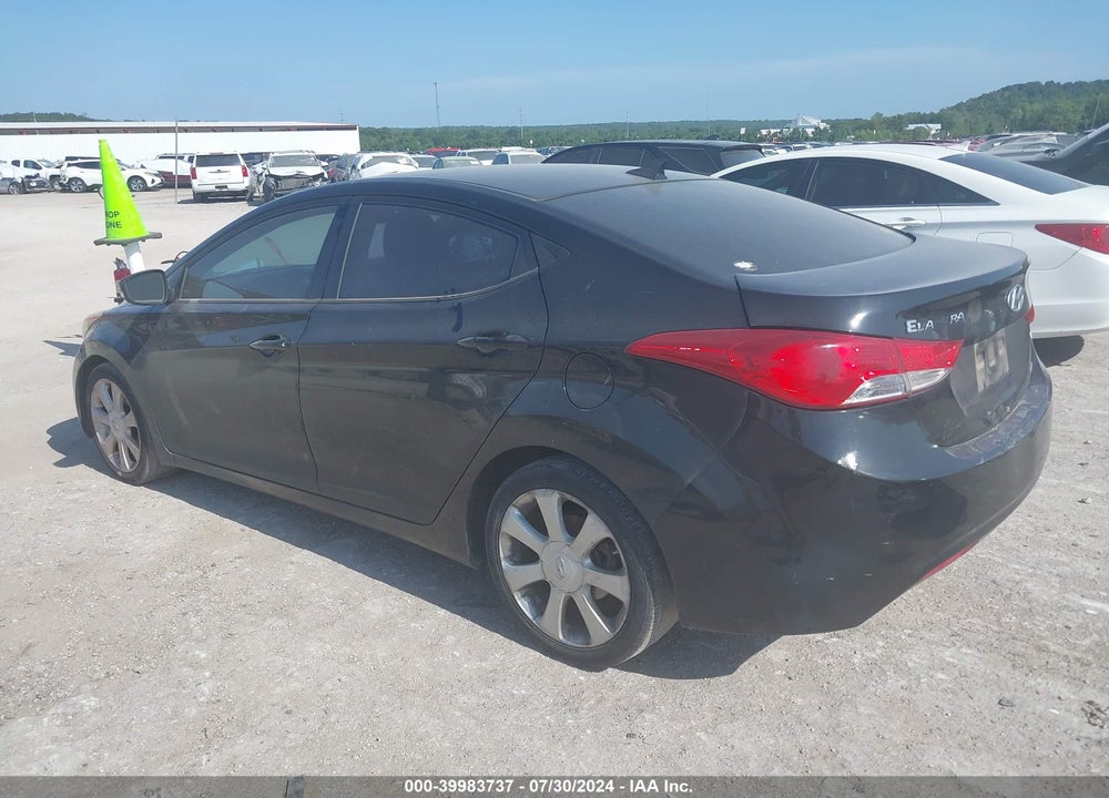 2013 HYUNDAI ELANTRA LIMITED VIN: 5NPDH4AE1DH338916