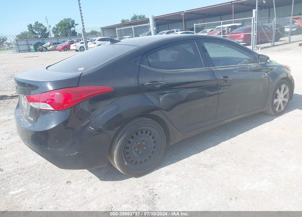 2013 HYUNDAI ELANTRA LIMITED VIN: 5NPDH4AE1DH338916