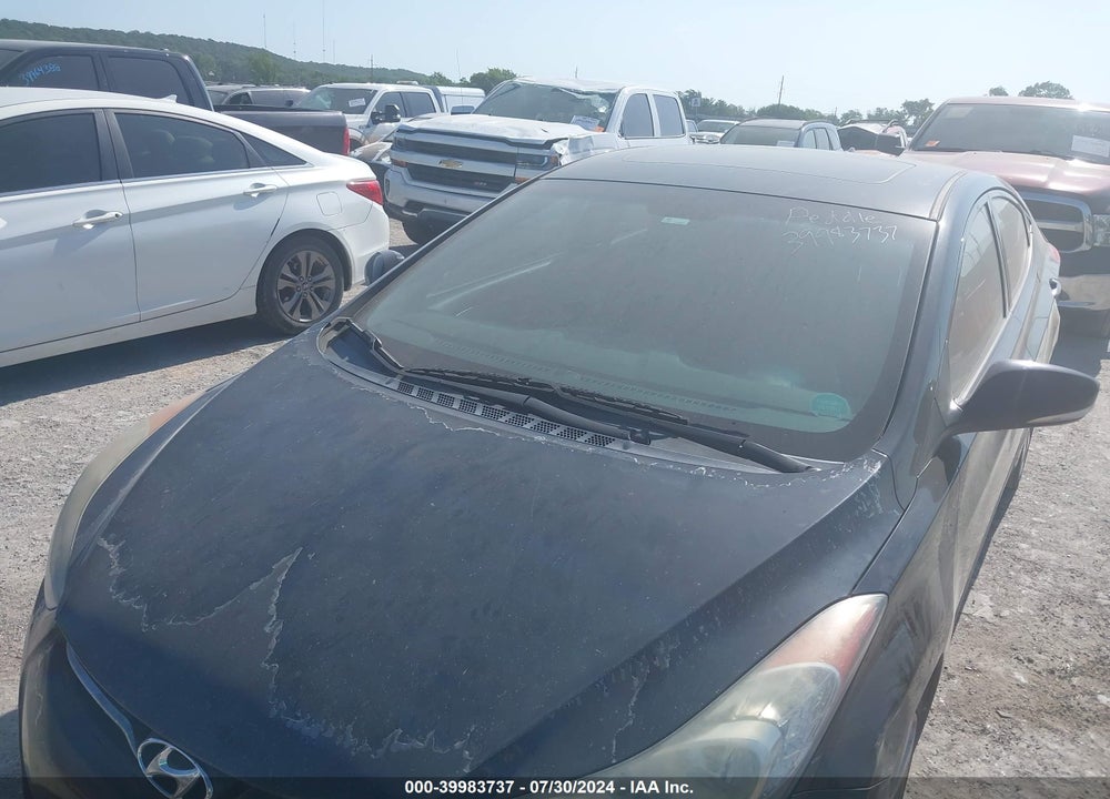 2013 HYUNDAI ELANTRA LIMITED VIN: 5NPDH4AE1DH338916