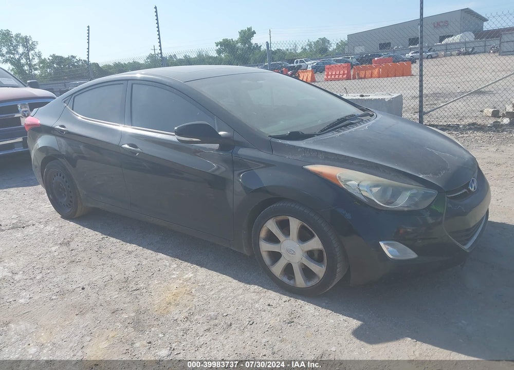 2013 HYUNDAI ELANTRA LIMITED VIN: 5NPDH4AE1DH338916