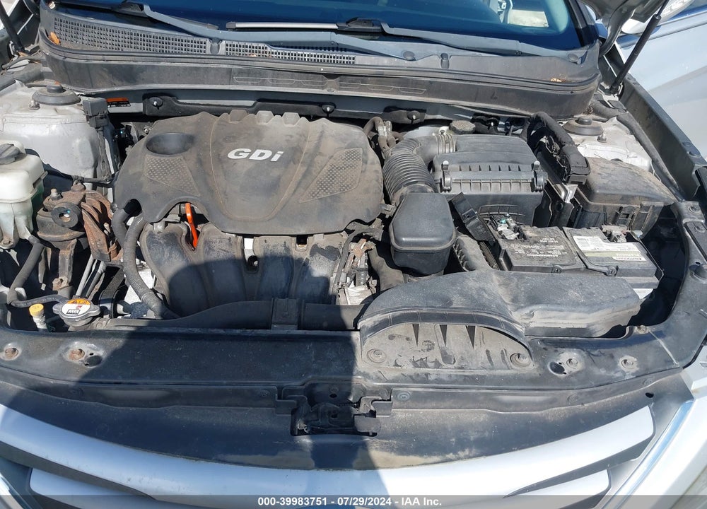 2014 HYUNDAI SONATA GLS VIN: 5NPEB4AC5EH876945