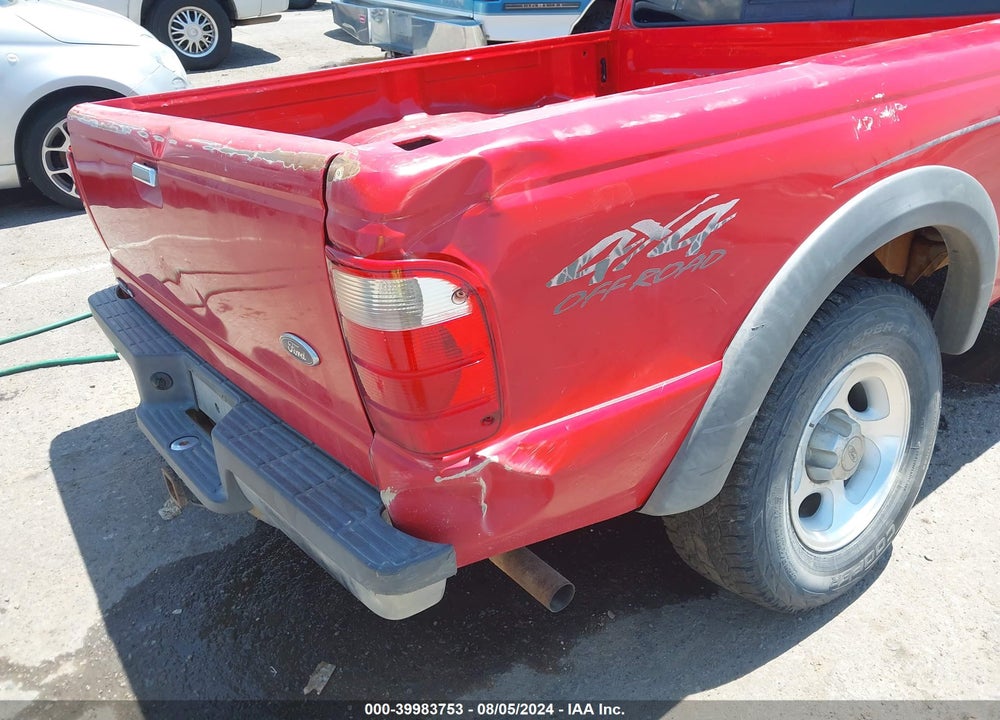 2002 FORD RANGER EDGE/XLT VIN: 1FTZR45E52PA62139