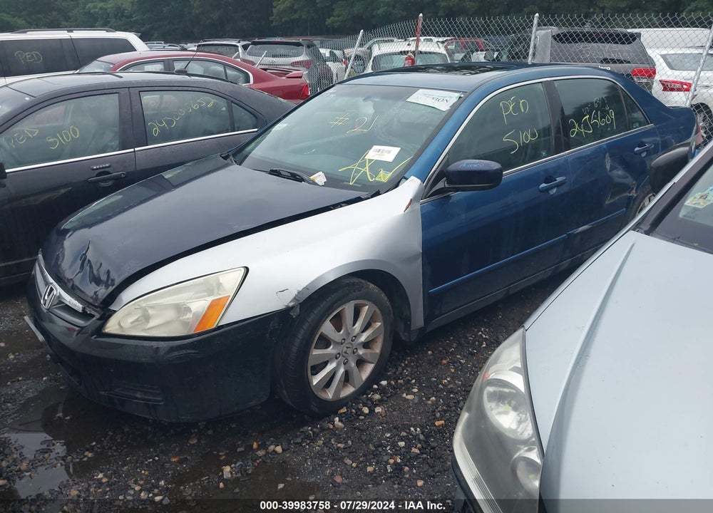 2006 HONDA ACCORD VIN: 1HGCM66556A065390