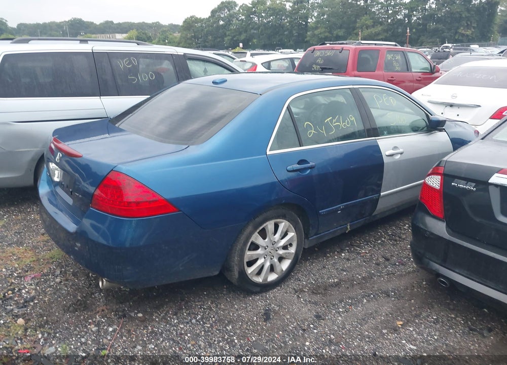 2006 HONDA ACCORD VIN: 1HGCM66556A065390