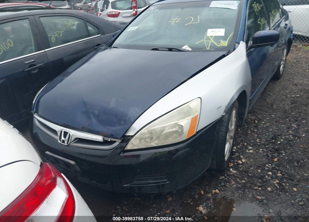 2006 HONDA ACCORD VIN: 1HGCM66556A065390
