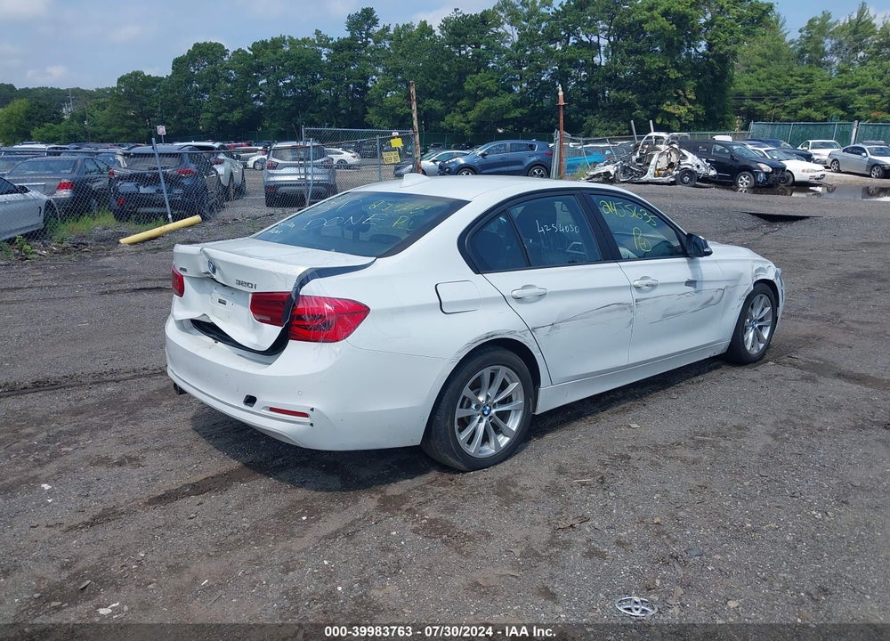 2017 BMW 320I XDRIVE VIN: WBA8E5G54HNU42181