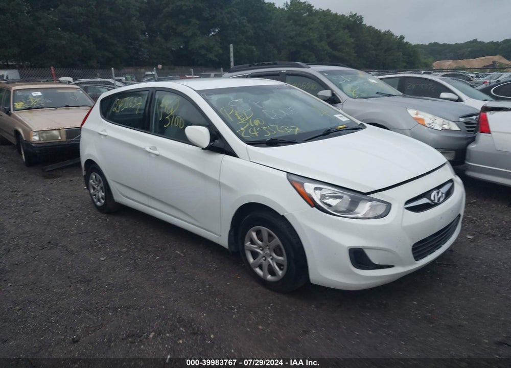 2013 HYUNDAI ACCENT GS VIN: KMHCT5AE8DU128458