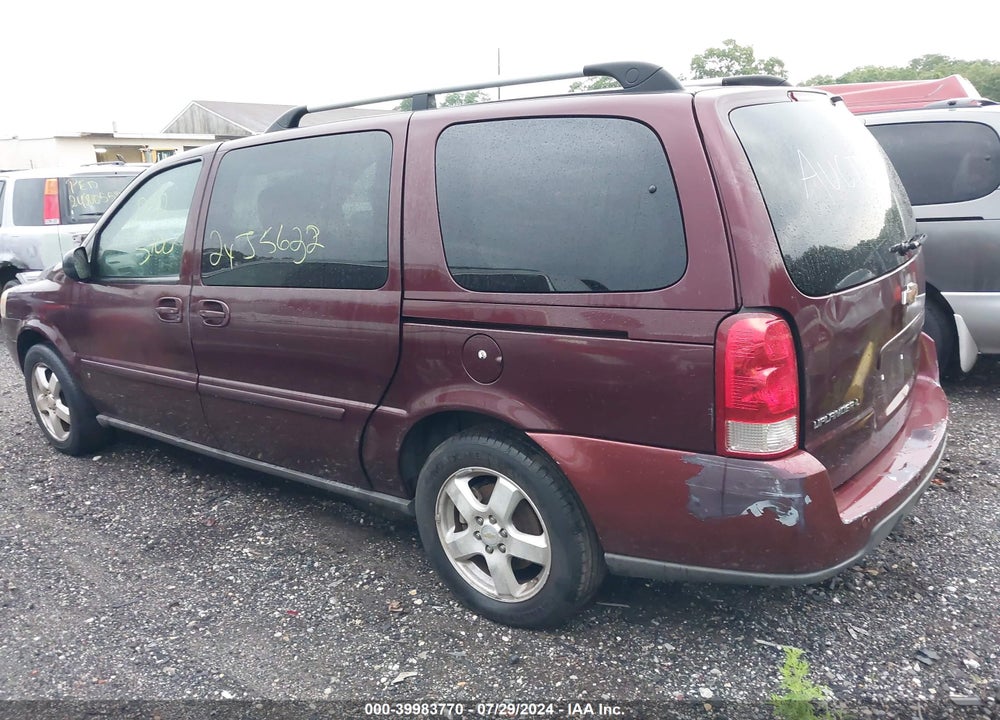 2008 CHEVROLET UPLANDER VIN: 1GNDV33138D206644