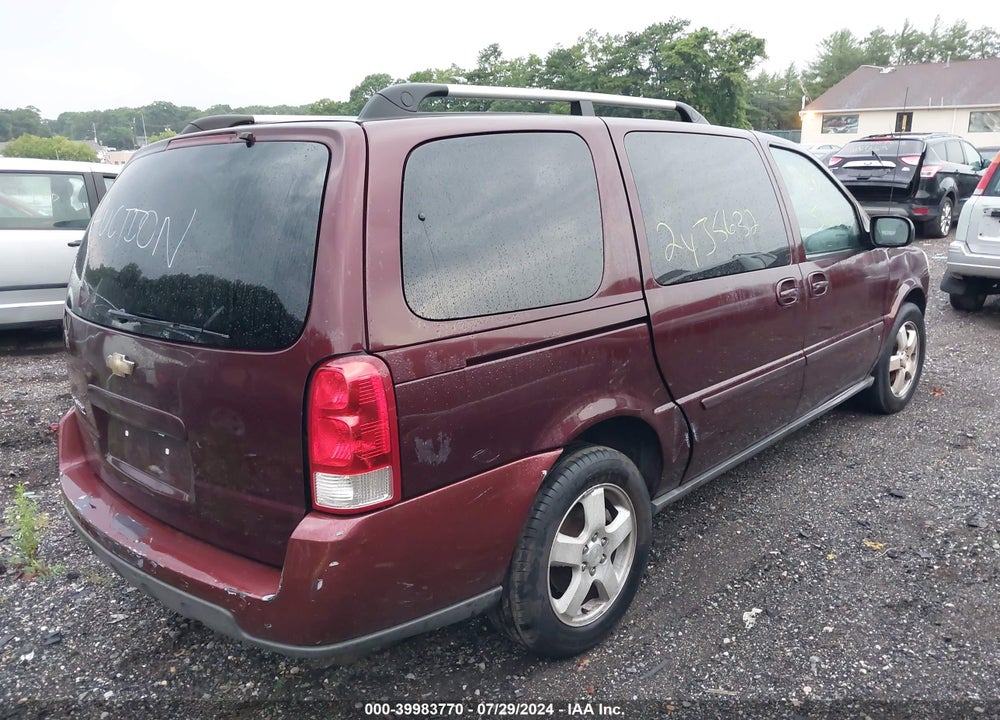 2008 CHEVROLET UPLANDER VIN: 1GNDV33138D206644
