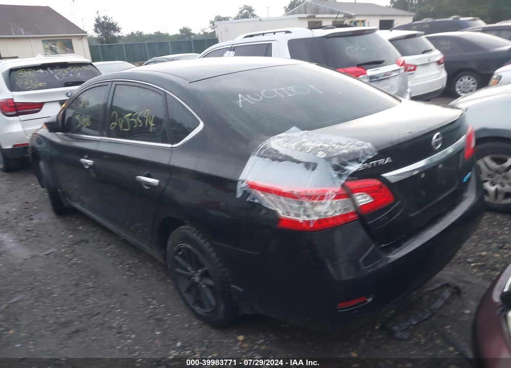 2014 NISSAN SENTRA S VIN: 3N1AB7AP8EL685672