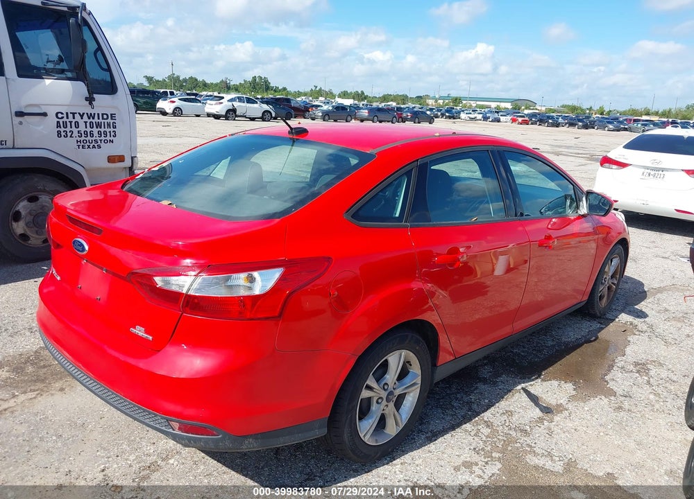 2014 FORD FOCUS SE VIN: 1FADP3F27EL392784