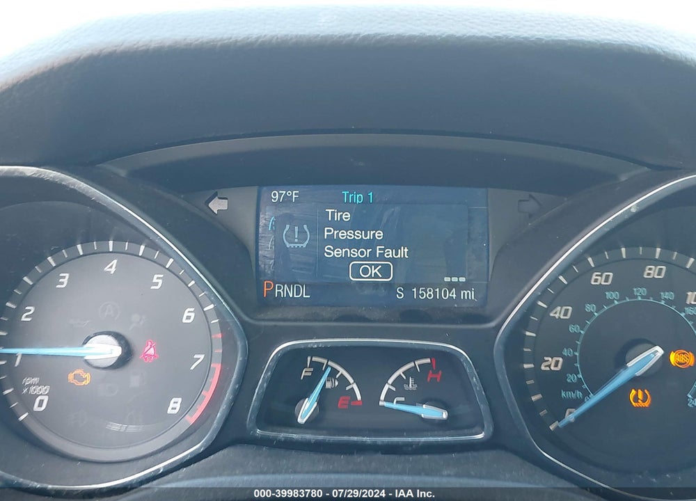 2014 FORD FOCUS SE VIN: 1FADP3F27EL392784