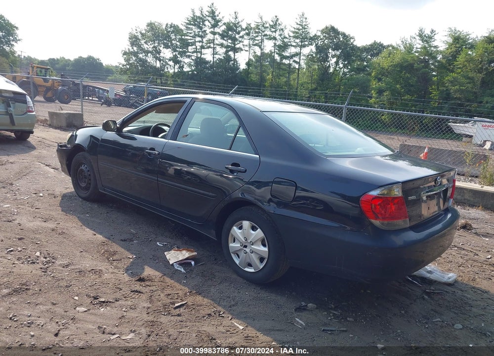 2006 TOYOTA CAMRY LE VIN: 4T1BE32K46U744482