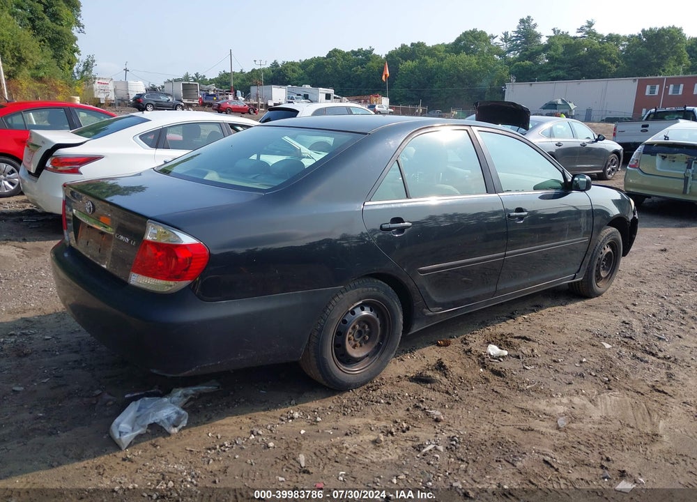 2006 TOYOTA CAMRY LE VIN: 4T1BE32K46U744482