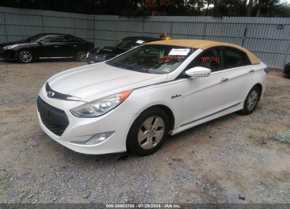 2012 HYUNDAI SONATA HYBRID VIN: KMHEC4A42CA056280