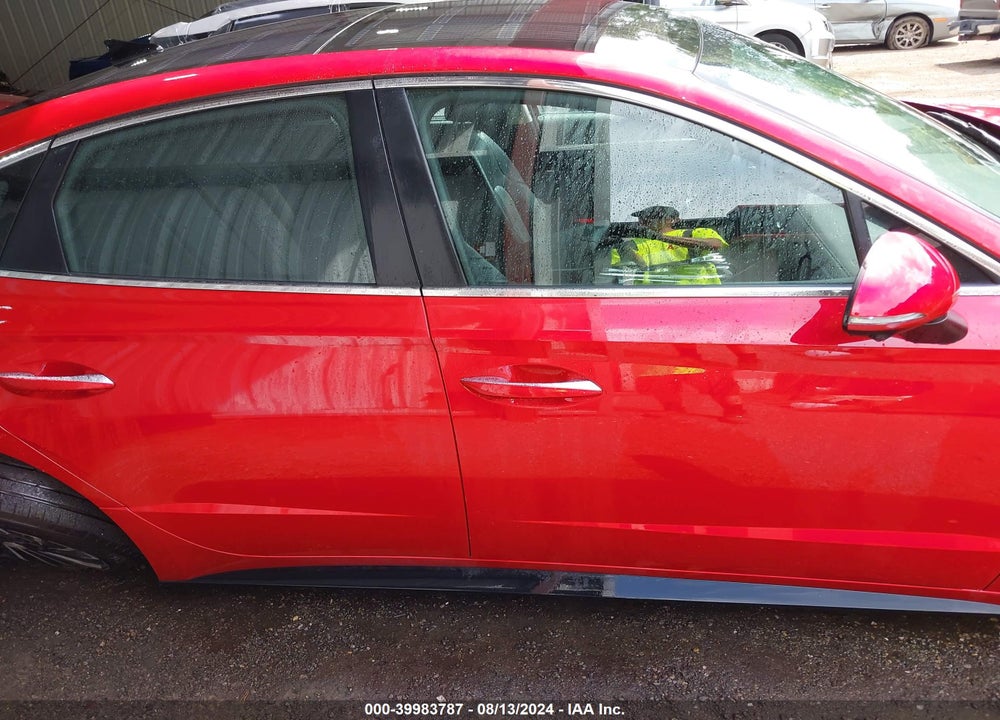 2020 HYUNDAI SONATA HYBRID LIMITED VIN: KMHL54JJ2LA015803