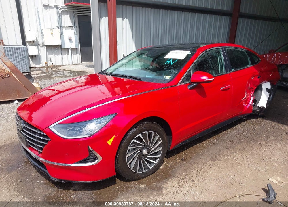 2020 HYUNDAI SONATA HYBRID LIMITED VIN: KMHL54JJ2LA015803