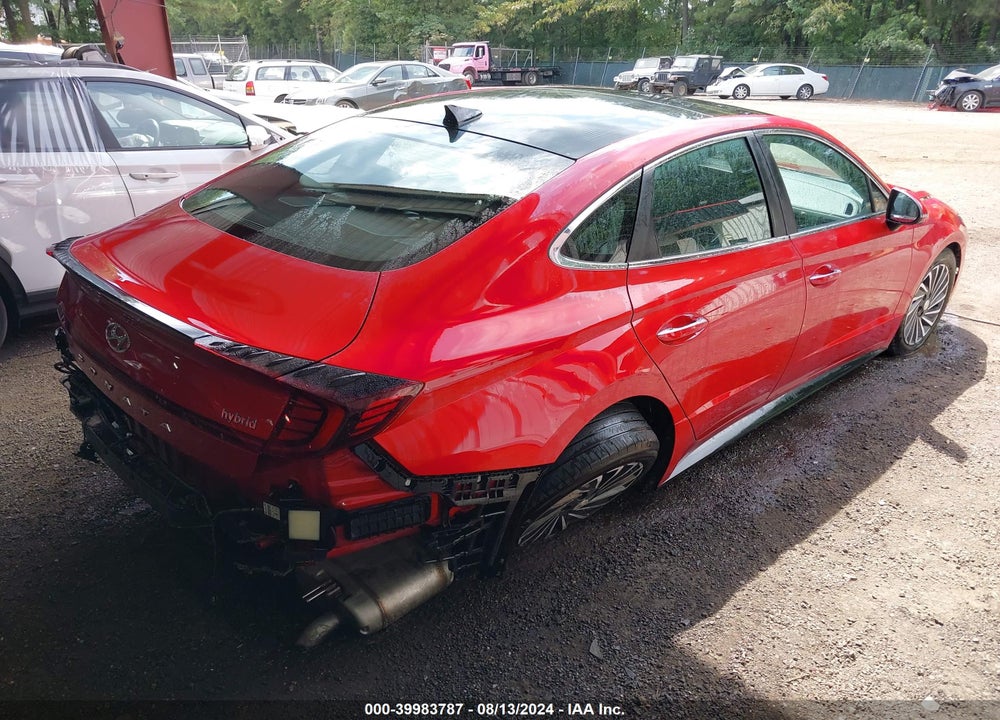 2020 HYUNDAI SONATA HYBRID LIMITED VIN: KMHL54JJ2LA015803