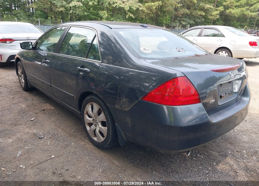 2006 HONDA ACCORD SDN EX-L V6 WITH NAVI VIN: 1HGCM66856A054335