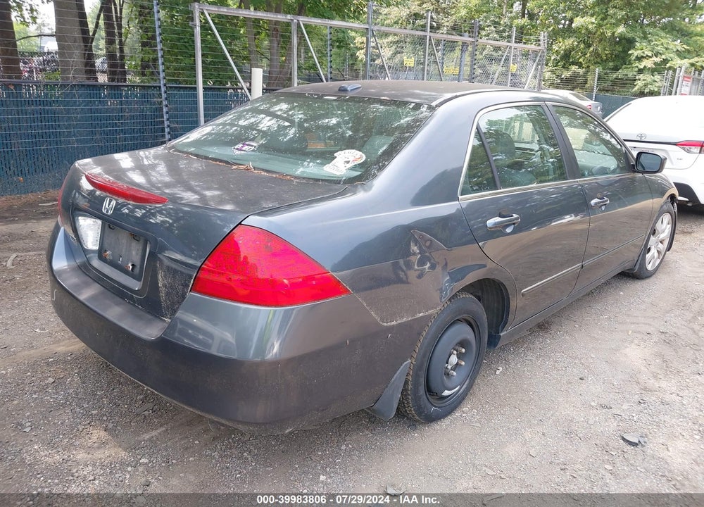2006 HONDA ACCORD SDN EX-L V6 WITH NAVI VIN: 1HGCM66856A054335