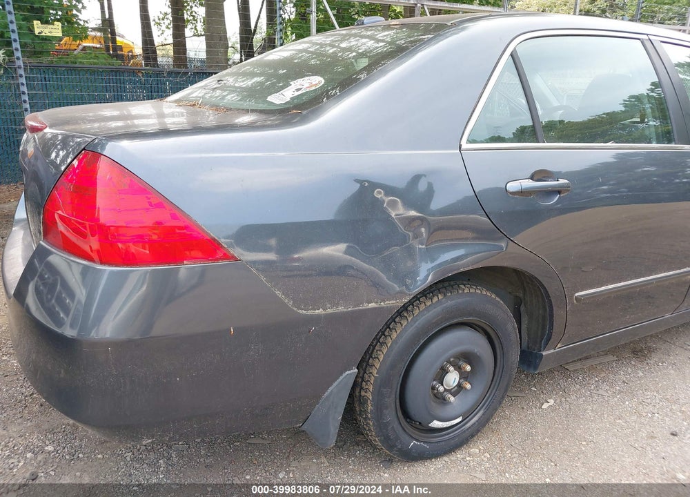 2006 HONDA ACCORD SDN EX-L V6 WITH NAVI VIN: 1HGCM66856A054335