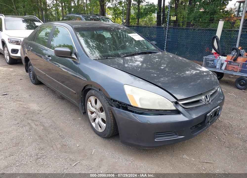 2006 HONDA ACCORD SDN EX-L V6 WITH NAVI VIN: 1HGCM66856A054335