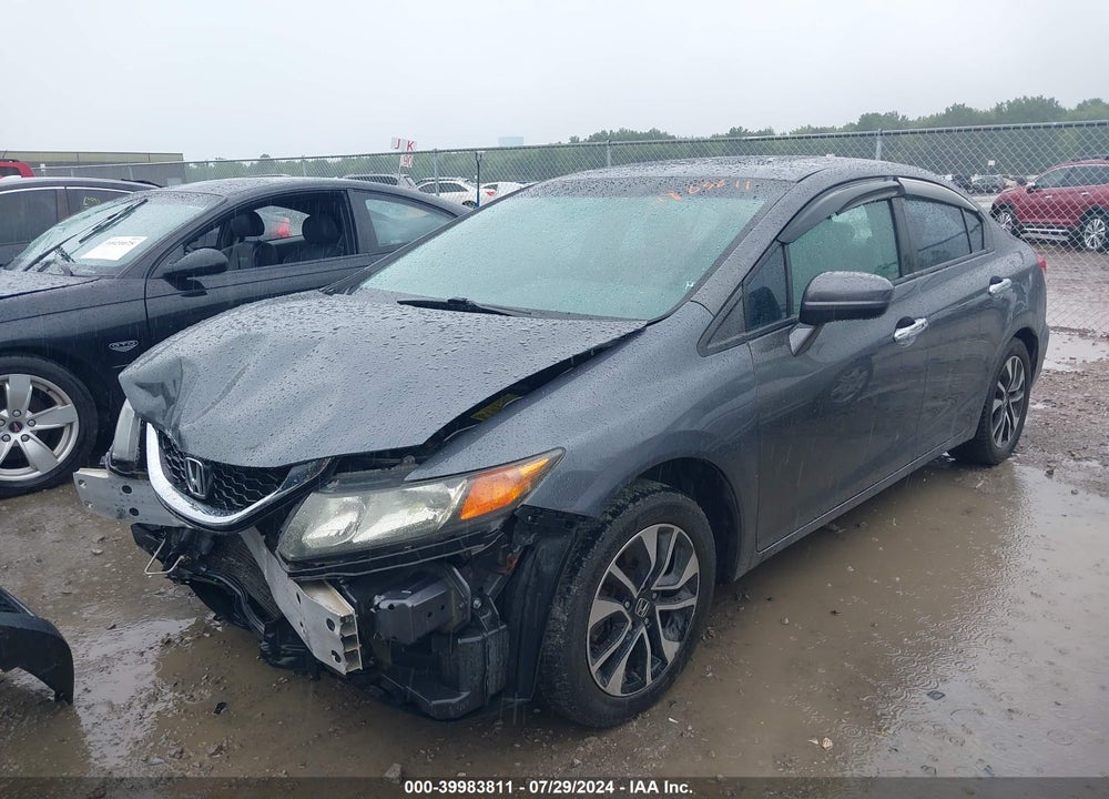 2014 HONDA CIVIC EX VIN: 19XFB2F89EE237890