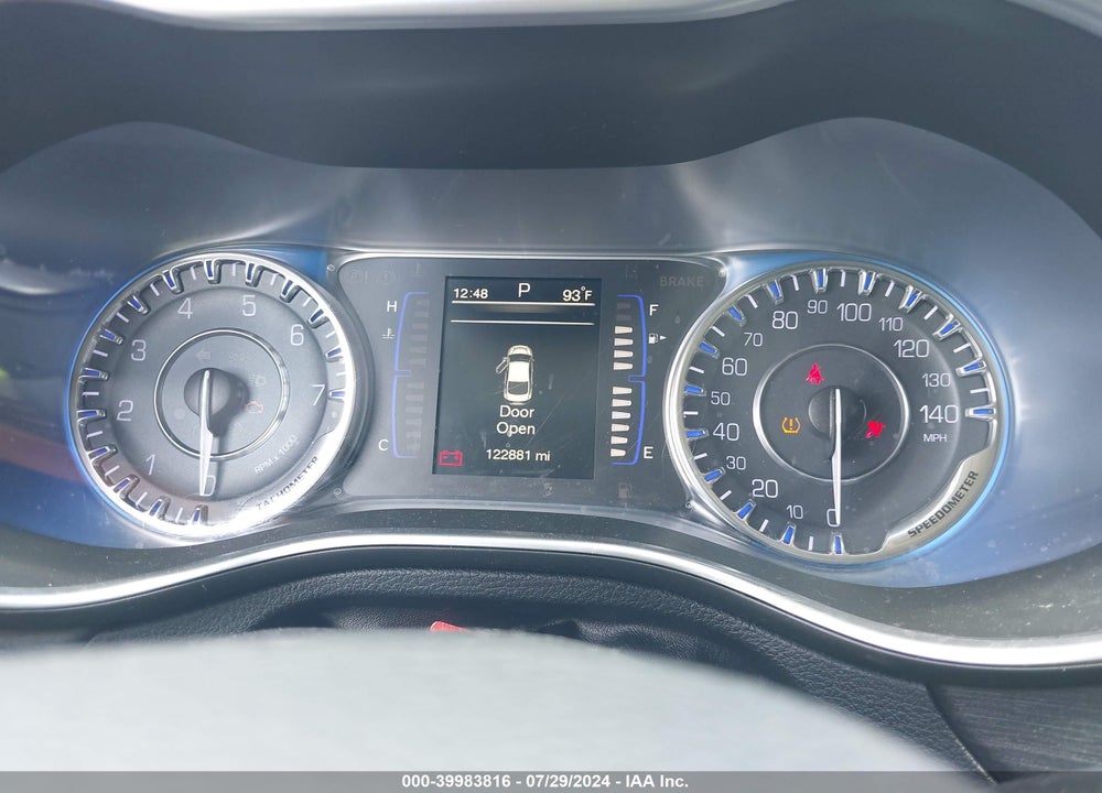 2016 CHRYSLER 200 LIMITED VIN: 1C3CCCAG7GN100924
