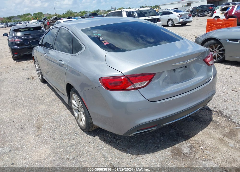 2016 CHRYSLER 200 LIMITED VIN: 1C3CCCAG7GN100924