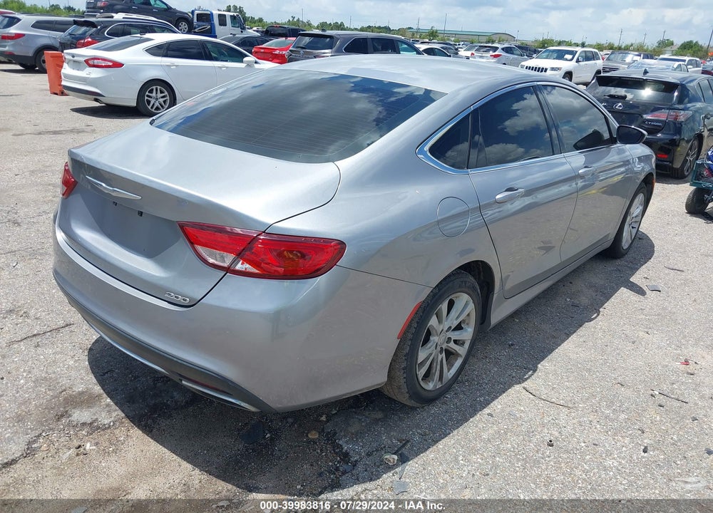 2016 CHRYSLER 200 LIMITED VIN: 1C3CCCAG7GN100924