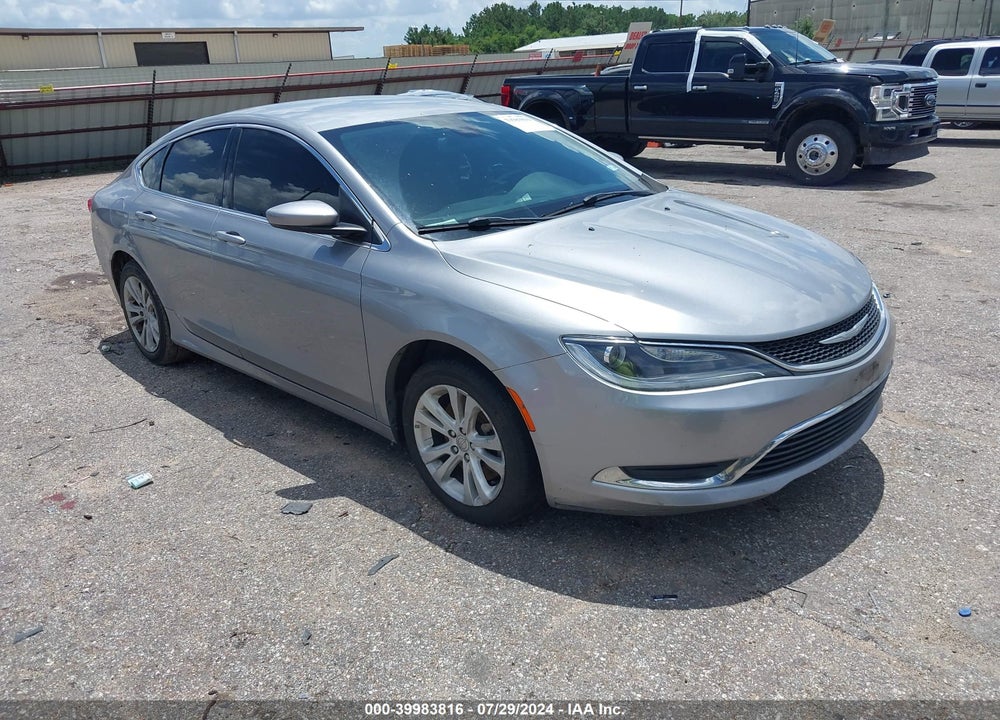 2016 CHRYSLER 200 LIMITED VIN: 1C3CCCAG7GN100924
