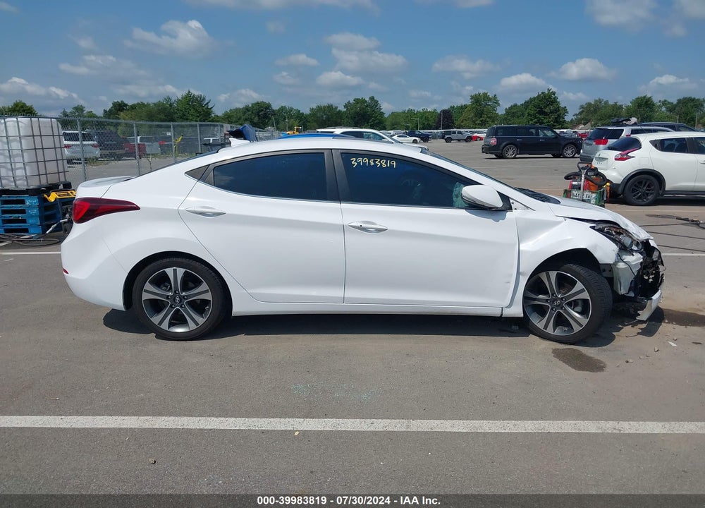 2015 HYUNDAI ELANTRA SPORT VIN: KMHDH4AH7FU231299