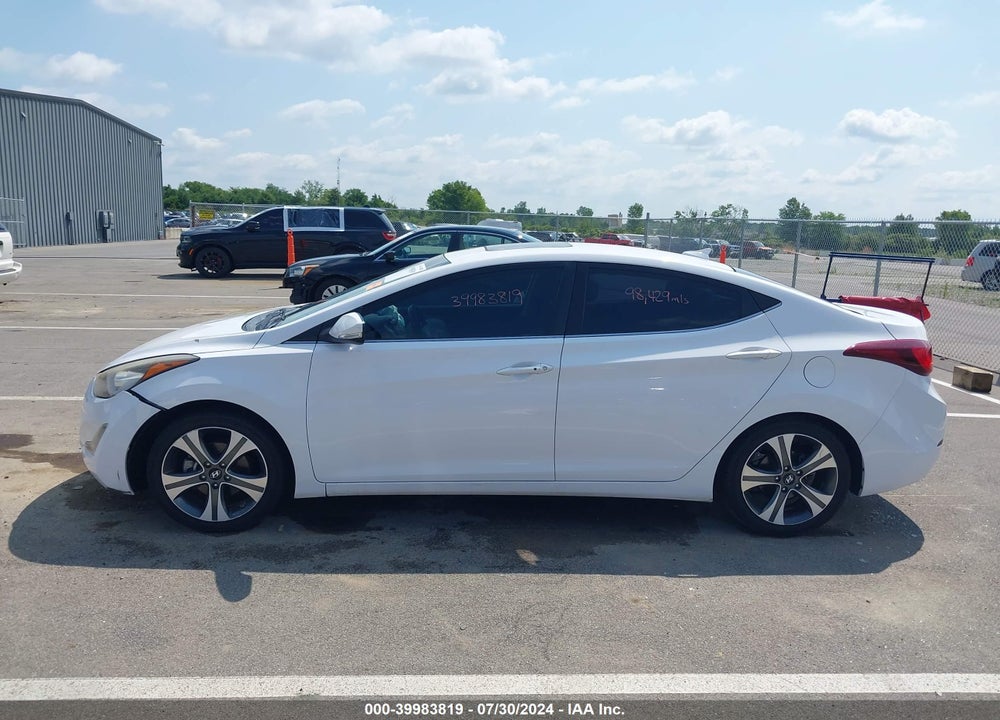 2015 HYUNDAI ELANTRA SPORT VIN: KMHDH4AH7FU231299